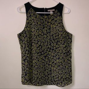 Banana Republic 💚 Leopards 🤍🖤 Tank Top